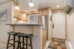Kitchen two bedroom residence at the Antlers Vail CO